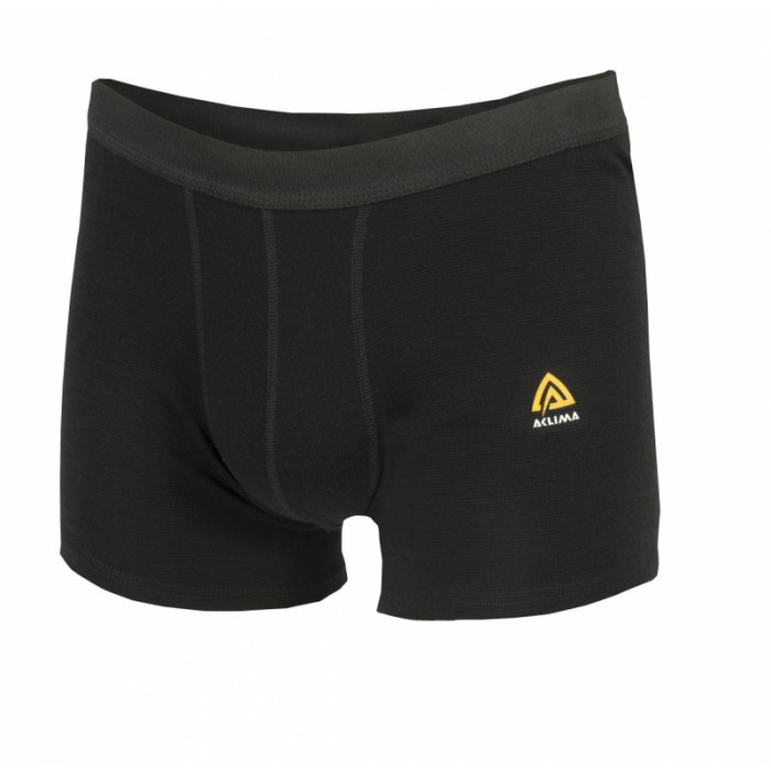 Шорти чоловічі Aclima WarmWool Shorts Black, S 