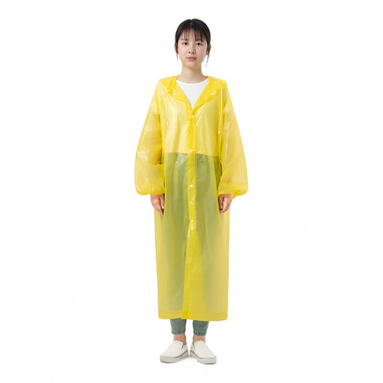 Плащ-дощовик Naturehike PE Updated yellow NH19Y002-Y 