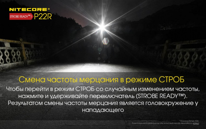 Ліхтар Nitecore P22R 