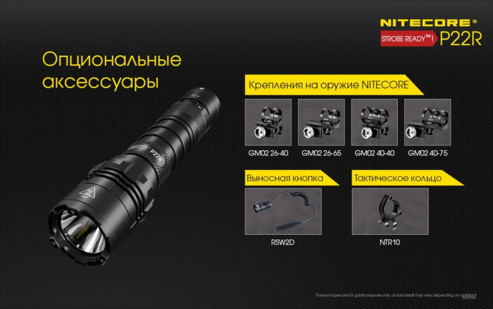 Ліхтар Nitecore P22R 
