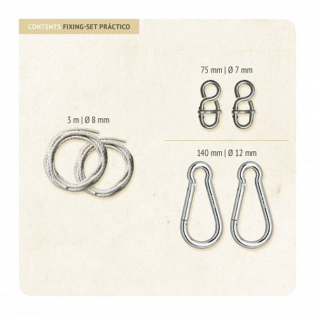 Кріплення для гамака La Siesta Practico PR-06 black 