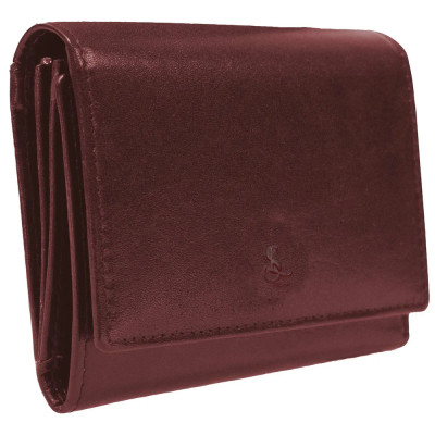 Гаманець жіночий шкіряний Semi Line RFID Dark Red (P8263-2)