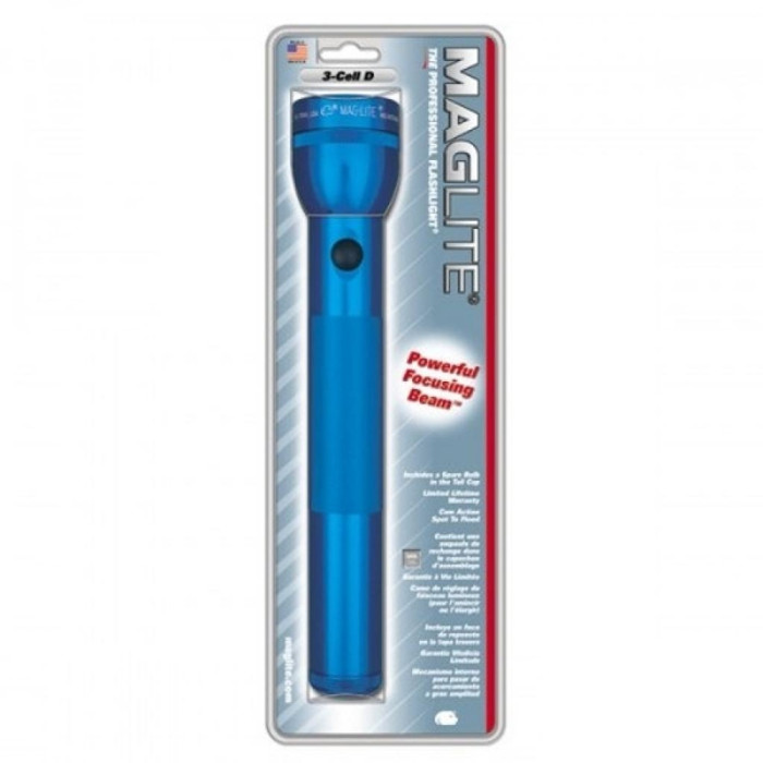 Ліхтарик Maglite 3D S3D116R, Блакитний, блістер 