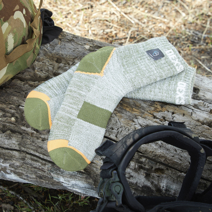Водонепроникні шкарпетки DexShell Terrain Walking Ankle Socks, DS848HPG, L 