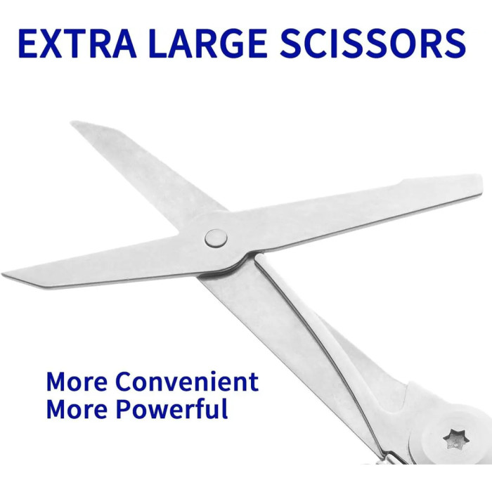 Ніж-мультитул Rocktol 12-в-1 з титановим покриттям 