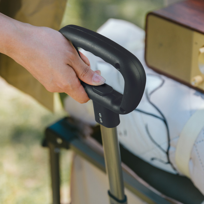 Складаний легкий кемпінговий візочок Naturehike CNK2350JJ012, 50 л, чорний 