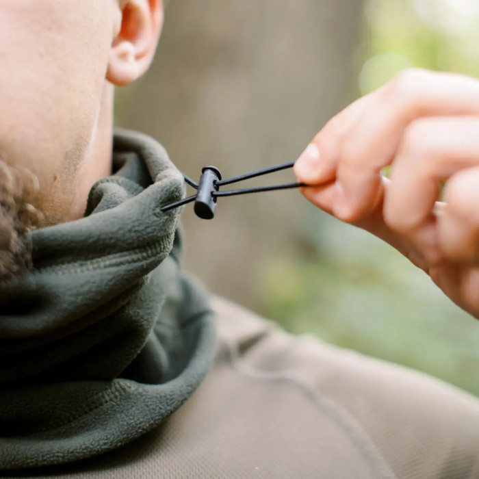 Пов'язка флісова Tribe Neck Warmer з затяжкою T-KF-0020 OS, olive 