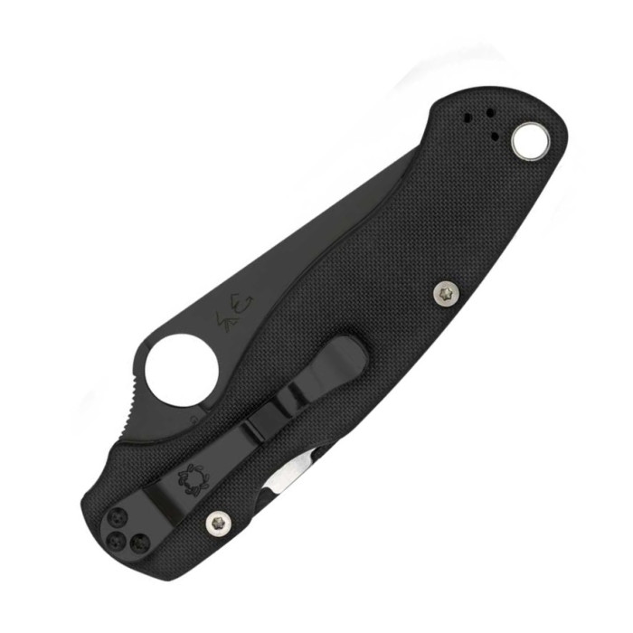 Ніж Spyderco Para-Military 2 Black Blade (Чорний) 