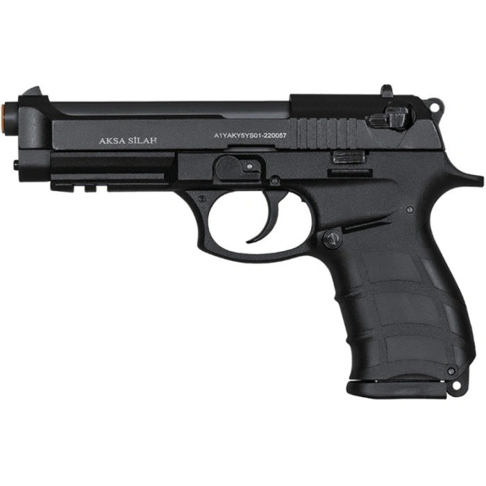 Пістолет сигнальний Aksa Arms AK18 CC-01 cal.9 PAK (Beretta PX4 Storm) Black 