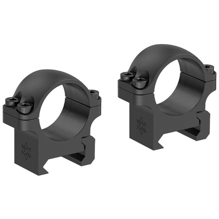 Кільця Vector Optics Сталеві 25.4 мм Weaver низькі 