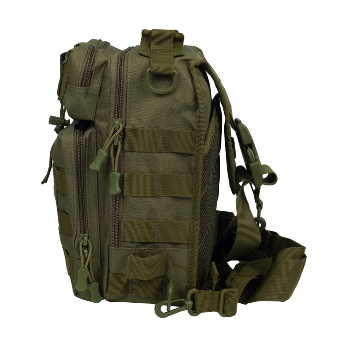 Сумка через плече Tribe Sling Pack 6,5 L T-IE-0003, olive 