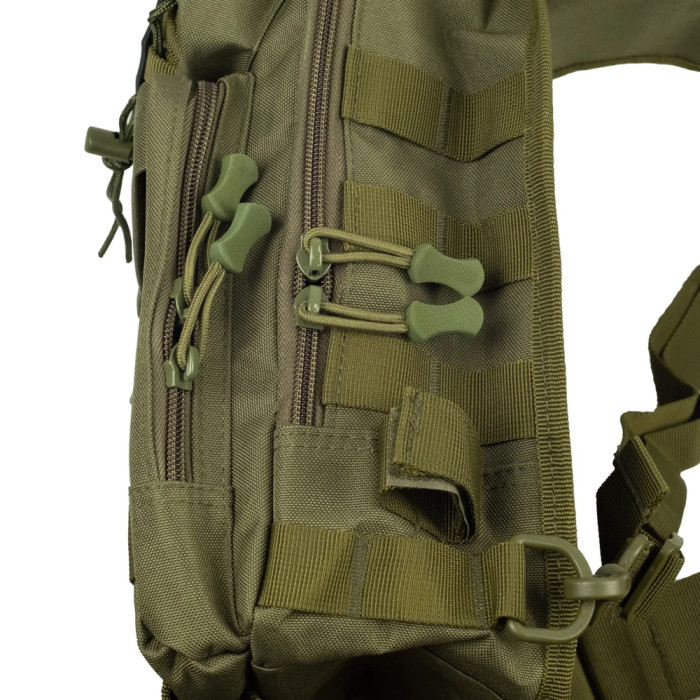 Сумка через плече Tribe Sling Pack 6,5 L T-IE-0003, olive 