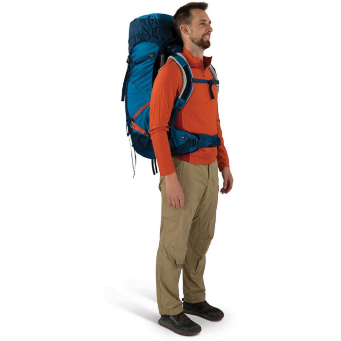 Рюкзак Osprey Atmos AG LT 65 night shift/scoria blue - S/M - синій 