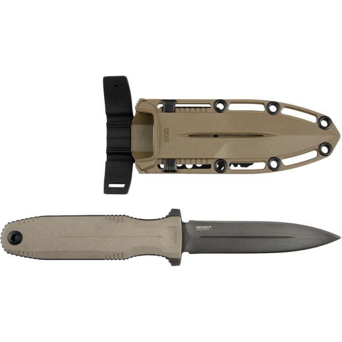 Ніж SOG Pentagon FX, Flat Dark Earth (SOG 17-61-02-57) 