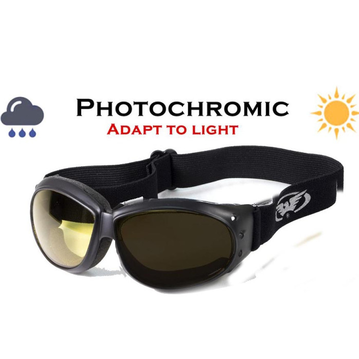 Окуляри Global Vision Eliminator Photocromic (yellow) фотохромні Жовті 