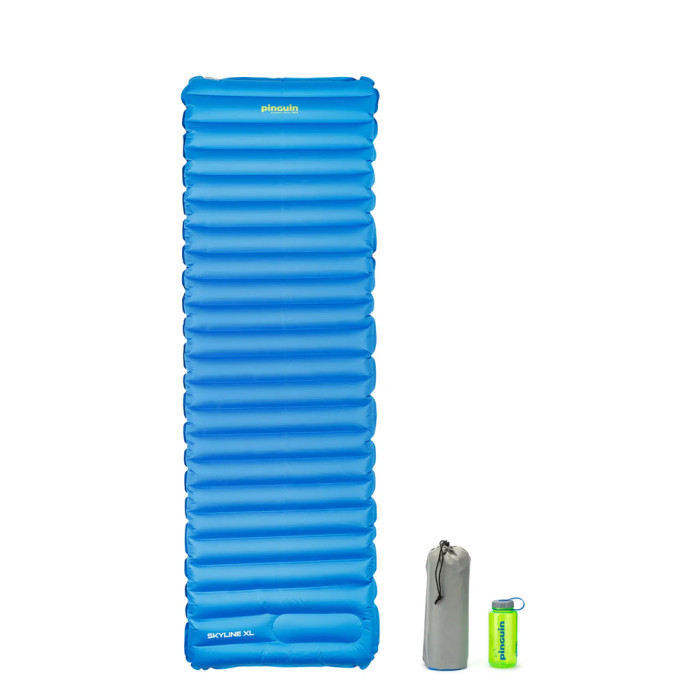 Надувний килимок Pinguin Skyline, 195х65х9см, Blue (PNG 709.XL.Blue) 