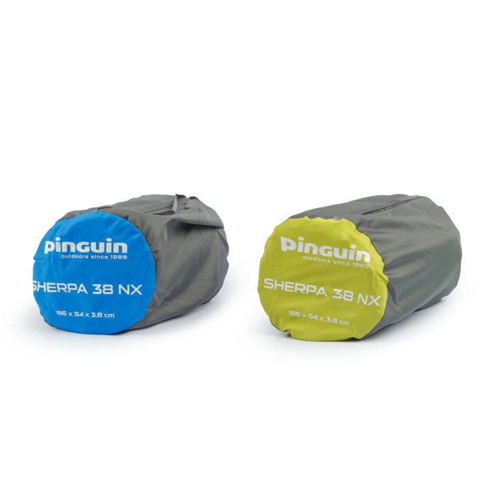 Самонадувний килимок Pinguin Sherpa NX, 186x56x3.8см, Blue (PNG 720358) 