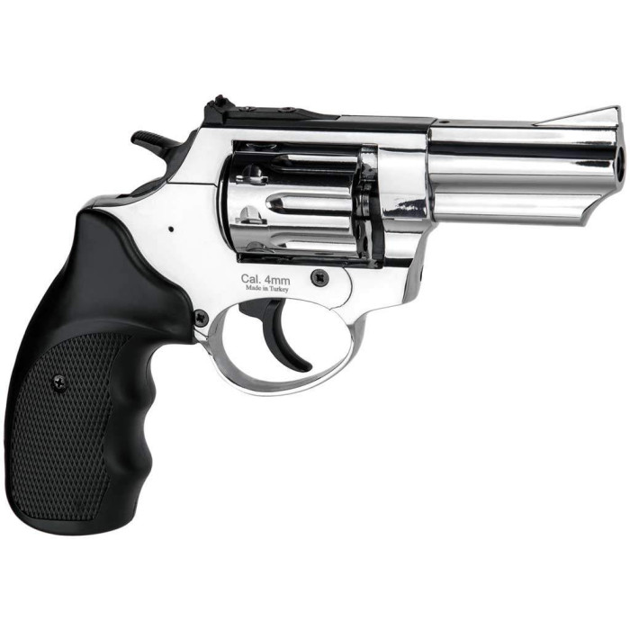 Револьвер Флобера Voltran Ekol Viper 3" (хром / пластик) 
