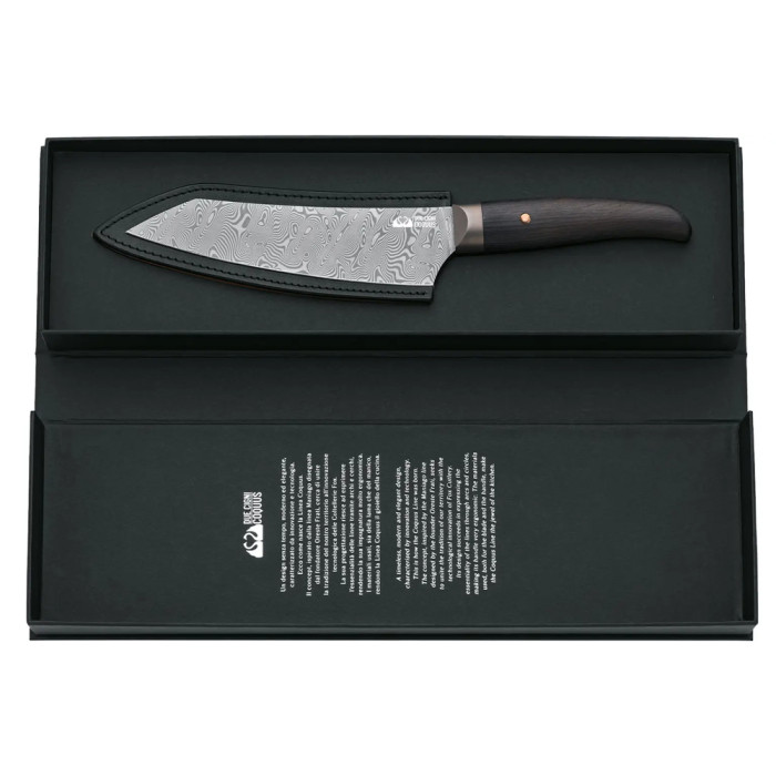 Ніж кухонний Due Cigni "Coquus" Chef’s Knife Damask 200 мм 