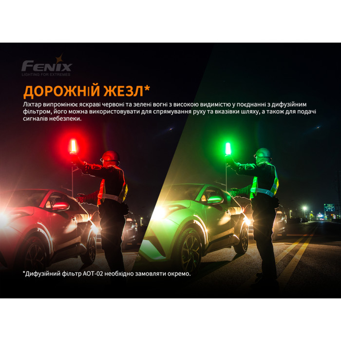 Тактичний ліхтар Fenix TK26R, 1500 люмен 