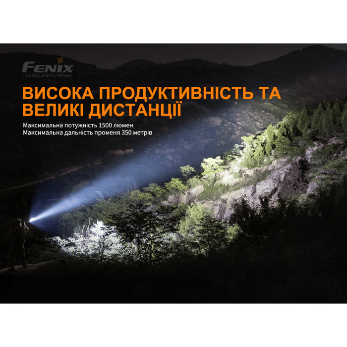 Тактичний ліхтар Fenix TK26R, 1500 люмен 