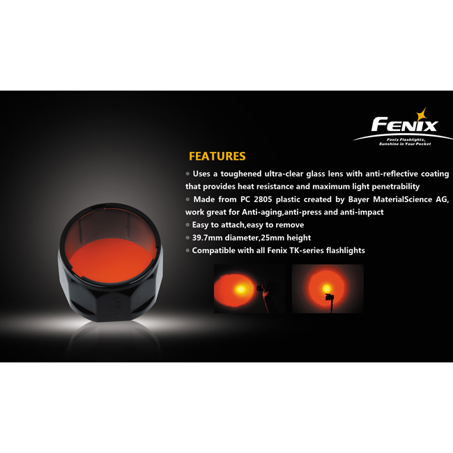 Фільтр Червоний Для Fenix TK 
