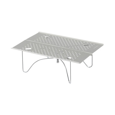 Складаний стіл Naturehike CNK2450JJ024, 31х21 см, алюміній, сірий