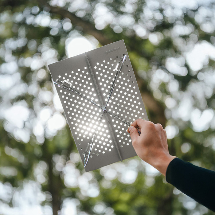 Складаний стіл Naturehike CNK2450JJ024, 31х21 см, алюміній, сірий 