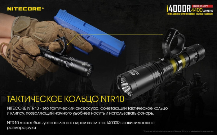 Ліхтар Nitecore i4000R 