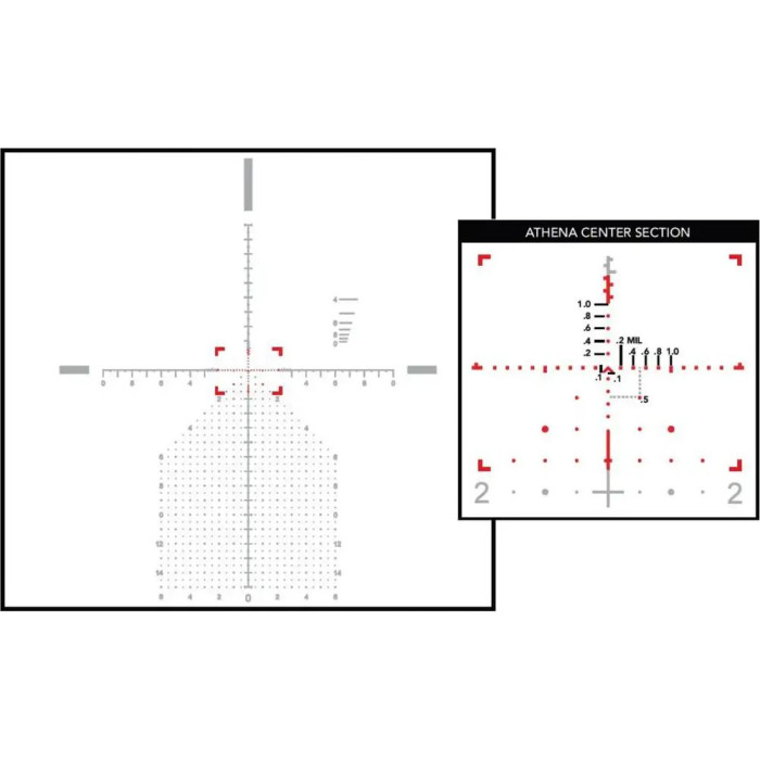 Приціл Primary Arms PLx 6-30×56, F1, ACSS Athena BPR Mil, 0.1 Mil, (Illuminated) black 