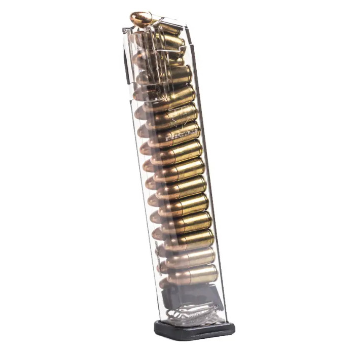 Магазин ETS GLOCK 17,18,19,19X,26,34,45 9мм (9x21) 27 зарядний 