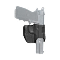 Кобура Front Line поясна компактна шкіра для Glock 19/23/32 чорний (FL30181)