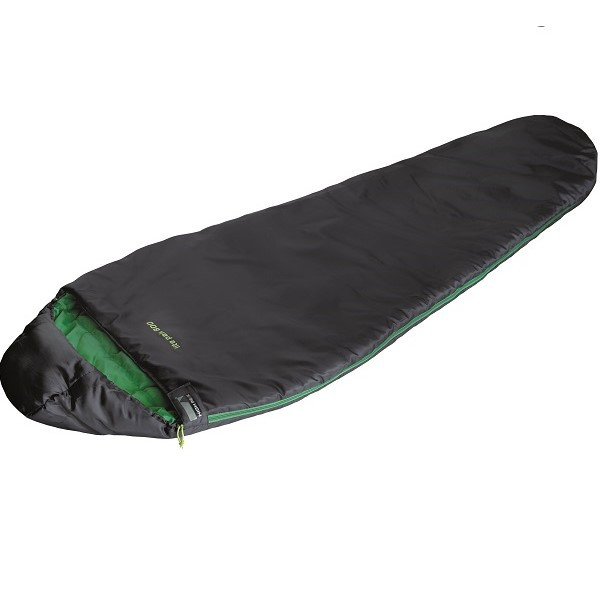 Спальний мішок High Peak Lite Pak 800 /+ 8°C (зліва) Чорний /зелений 
