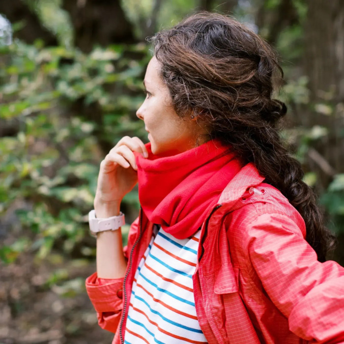 Пов'язка флісова Tribe Neck Warmer з затяжкою T-KF-0020 OS, red 