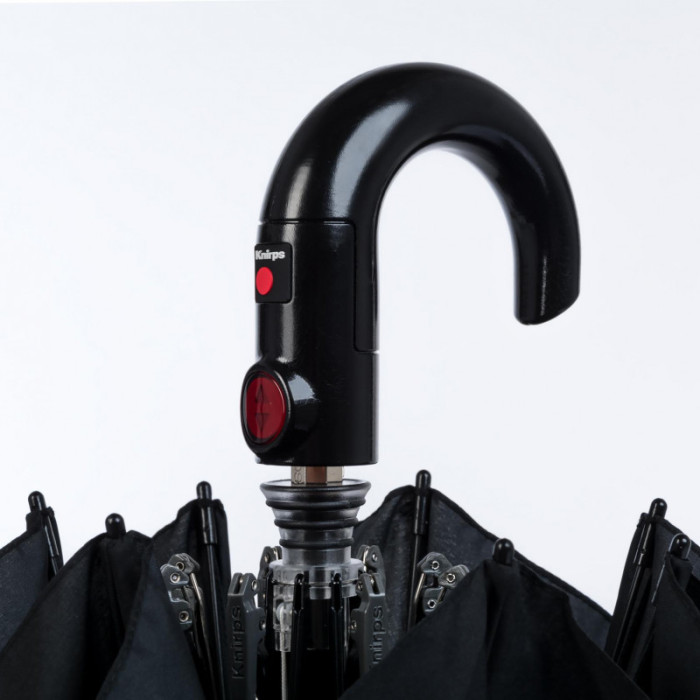 Парасолька Knirps T. 260 Crook Handle Reflective Rain Авто /складаний /8спіц /D97x33см 