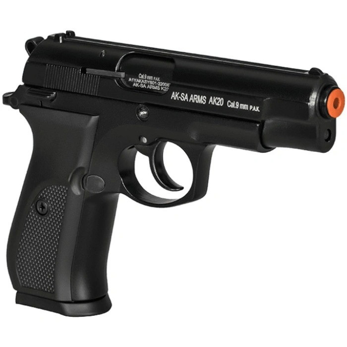 Пістолет сигнальний Aksa Arms AK20 CC-01 cal.9 PAK (CZ-75) Black 
