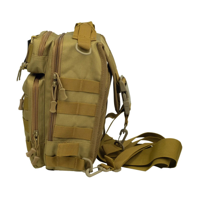 Сумка через плече Tribe Sling Pack 6,5 L T-IE-0003, coyote 