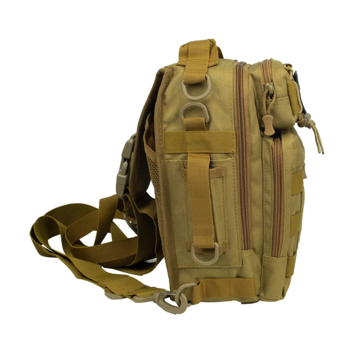Сумка через плече Tribe Sling Pack 6,5 L T-IE-0003, coyote 