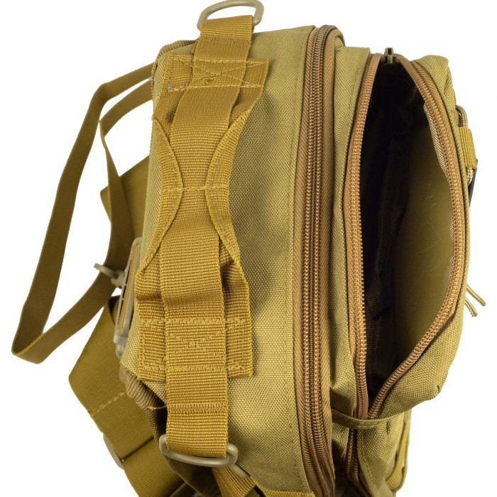 Сумка через плече Tribe Sling Pack 6,5 L T-IE-0003, coyote 