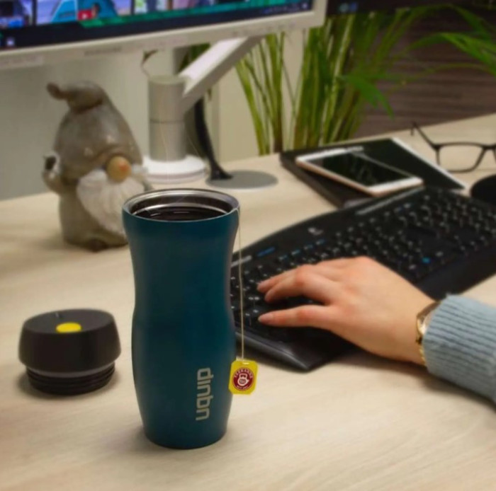 Термостакан Uquip Coffy Blue /Grey(246130) 