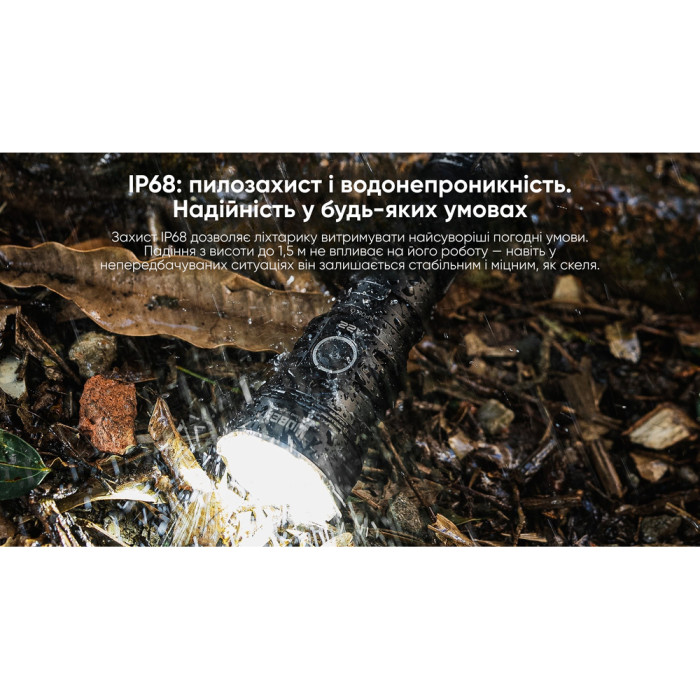 Ліхтар Wuben A22, чорний 