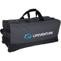 Сумка дорожня сумка Lifeventure Expedition на колесах чорного кольору (51210)