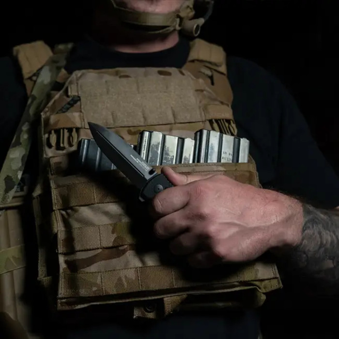 Ніж SOG Pentagon XR Black Out (SOG 12-61-01-57) 