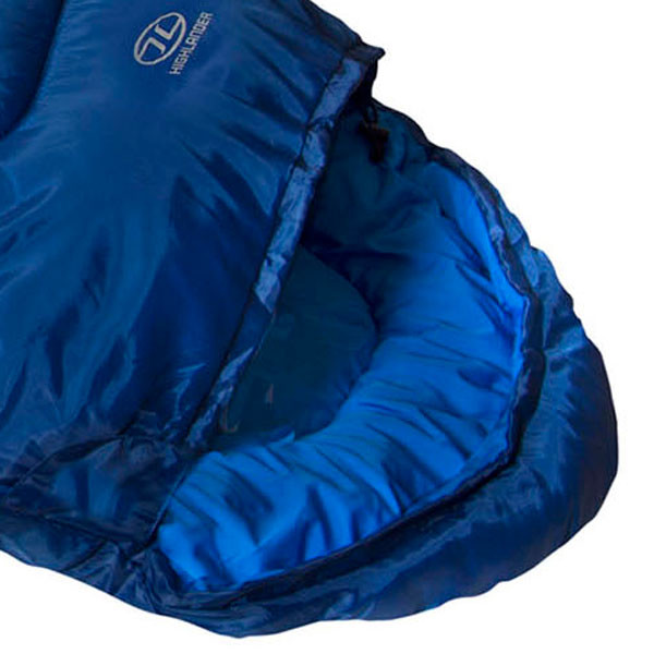 Спальний мішок Highlander Sleepline 350 Mummy /+3°C Deep Blue (Left) 