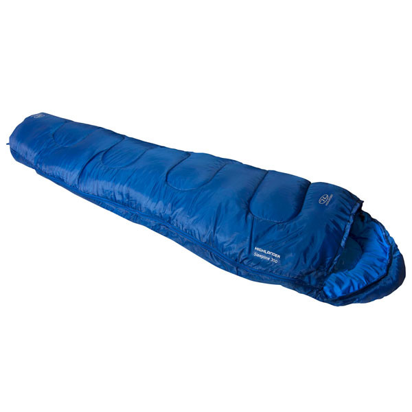 Спальний мішок Highlander Sleepline 350 Mummy /+3°C Deep Blue (Left) 