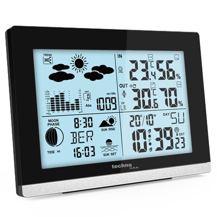 Метеостанція Technoline WS6762 Black (WS6762)