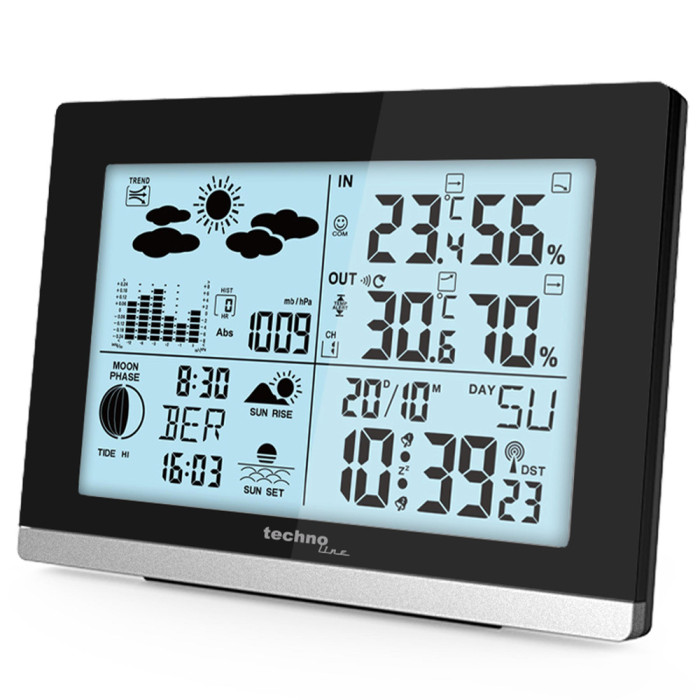 Метеостанція Technoline WS6762 Black (WS6762)