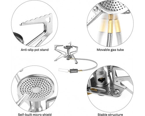 Пальник зі шлангом FM ROCK 