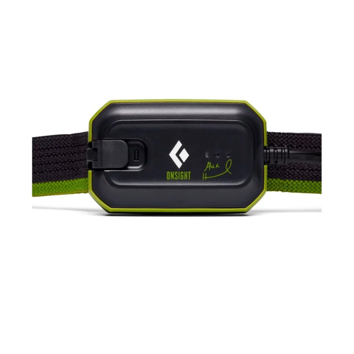 Ліхтар налобний Black Diamond OnSiight 375 Honnold Edition, Verde (BD 6206653014ALL1) 