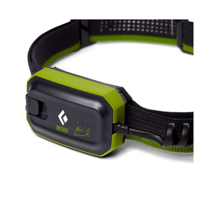 Ліхтар налобний Black Diamond OnSiight 375 Honnold Edition, Verde (BD 6206653014ALL1) 